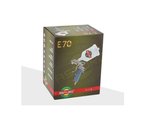 Asturo E70 Üstten Depo Boya Tabancası 1.4 mm Uç - 0