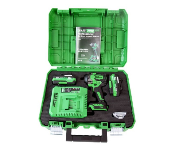 HaisPro RB-809 Darbeli Somun Sıkma 21 V 4.0Ah 850 Nm Çift Akülü - 1