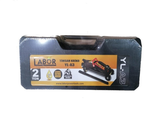 Labor YL-A3 Hidrolik 2 Ton Timsah Kriko Çantalı - 2