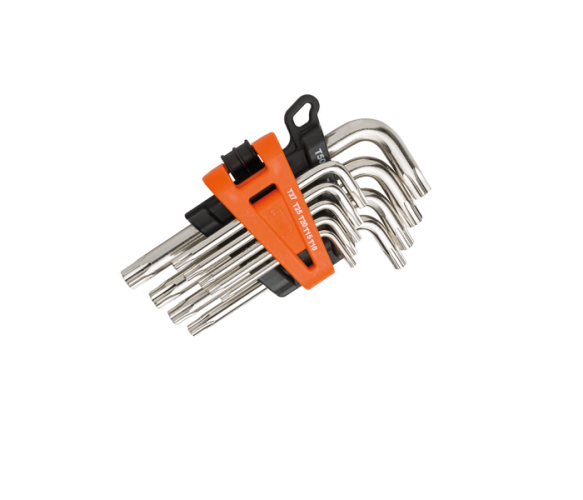Retta RAT7009 L Torx Allen Anahtar Takımı Kısa - Delikli 9 Parça - 0