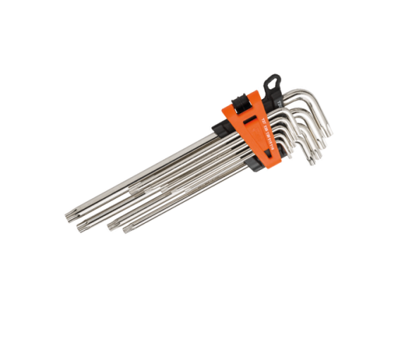 Retta RAT9009 L Torx Anahtar Takımı 9 Parça Uzun - Delikli - 0