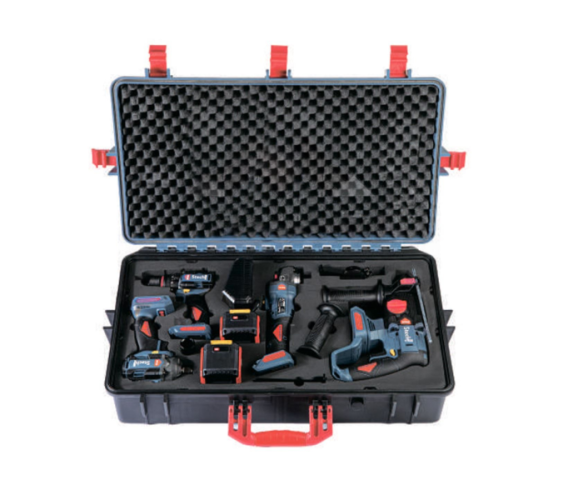 Stechend SXS403 Akülü Set (Darbeli Matkap,Darbeli Somun Sıkma,Avuç Taşlama,Kırıcı Delici) - 0